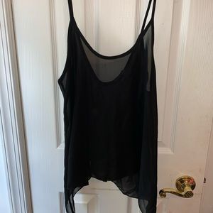 See through flowy tank